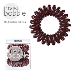 Invisibobble - Haargummi Haarabbinder Telefonhaargummi Original Prezel Brown